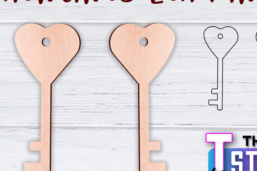 Intra απο ξύλο plywood 3mm-4mm πάχος – Σκουλαρίκια Valentine's | Δίασταση  5x5 cm INTRAFABR-49499319