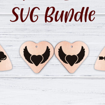 Intra απο ξύλο plywood 3mm-4mm πάχος – Σκουλαρίκια Valentine's | Δίασταση  5x5 cm INTRAFABR-49498903 - Image 8