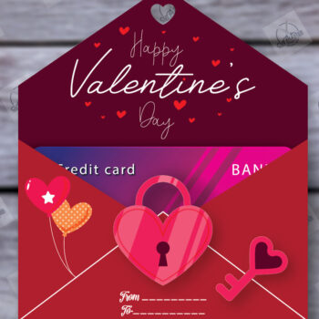 Intra απο ξύλο plywood 3mm-4mm πάχος – Πακέτο θήκης δωροκάρτας του Αγίου Βαλεντίνου Δίασταση  20x20 cm INTRAFABR-113939533 - Image 5