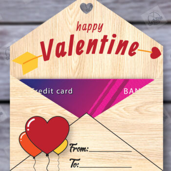 Intra απο ξύλο plywood 3mm-4mm πάχος – Πακέτο θήκης δωροκάρτας του Αγίου Βαλεντίνου Δίασταση  20x20 cm INTRAFABR-113939533 - Image 9