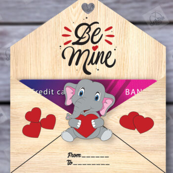 Intra απο ξύλο plywood 3mm-4mm πάχος – Πακέτο θήκης δωροκάρτας του Αγίου Βαλεντίνου Δίασταση  20x20 cm INTRAFABR-113939533 - Image 11