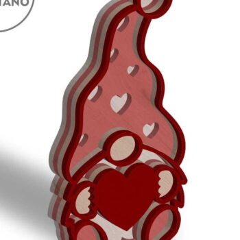 Intra απο ξύλο plywood 3mm-4mm πάχος – Valentine's Gnomes Bundle Multilayer Tem Δίασταση 20x20 cm INTRAFABR-86440975 - Image 6