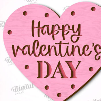 Intra απο ξύλο plywood 3mm-4mm πάχος – Πακέτο κοπής λέιζερ για κάρτες καρδιών του Αγίου Βαλεντίνου Δίασταση  20x20 cm INTRAFABR-111597806 - Image 6