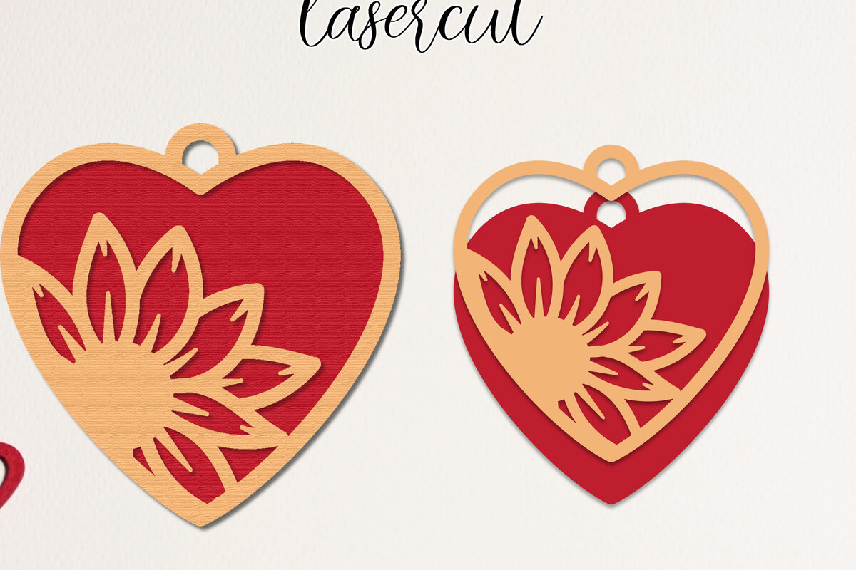 Intra απο ξύλο plywood 3mm-4mm πάχος – Κοπή με λέιζερ καρδιάς Αγίου Βαλεντίνου Δίασταση  20x20 cm INTRAFABR-113463899