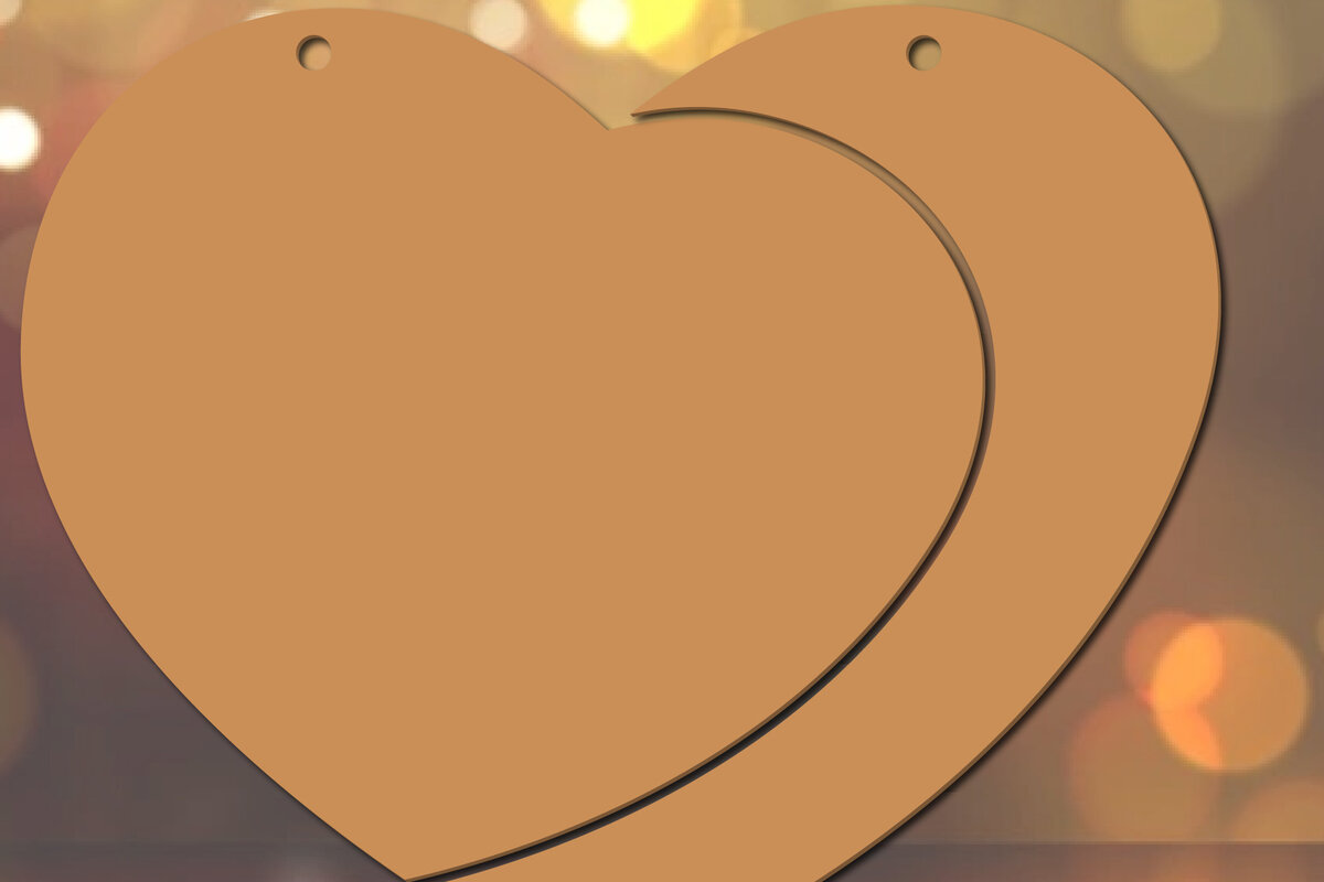 Intra απο ξύλο plywood 3mm-4mm πάχος – Μπρελόκ Αγίου Βαλεντίνου με Δίασταση  5x5 cm INTRAFABR-21357156