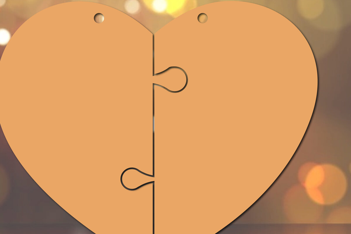 Intra απο ξύλο plywood 3mm-4mm πάχος – Μπρελόκ Αγίου Βαλεντίνου Laser-Cut Δίασταση  5x5 cm INTRAFABR-21336240