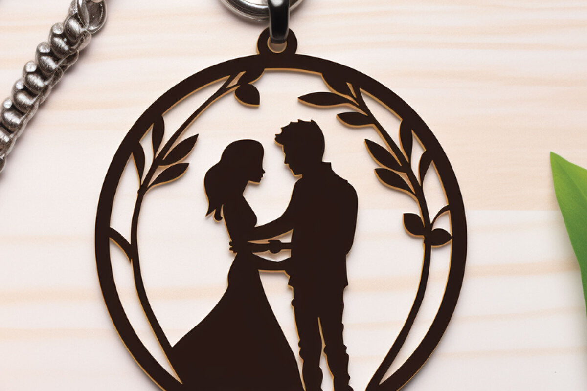 Intra απο ξύλο plywood 3mm-4mm πάχος – Μπρελόκ Αγίου Βαλεντίνου Design Δίασταση  5x5 cm INTRAFABR-85816112