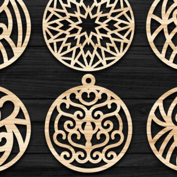 Intra απο ξύλο plywood 3mm-4mm πάχος – Σκουλαρίκια Valentine’s-05 Δίασταση  5x5 cm INTRAFABR-58241272 - Image 3