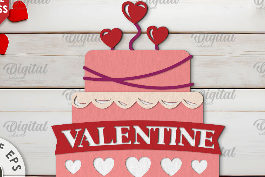 Intra απο ξύλο plywood 3mm-4mm πάχος – Κόψιμο χαρτιού με στρώσεις καρτών του Αγίου Βαλεντίνου Δίασταση  20x20 cm INTRAFABR-114197796