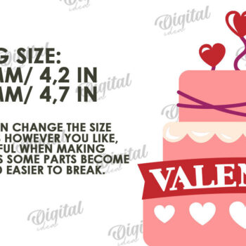 Intra απο ξύλο plywood 3mm-4mm πάχος – Κόψιμο χαρτιού με στρώσεις καρτών του Αγίου Βαλεντίνου Δίασταση  20x20 cm INTRAFABR-114197796 - Image 2