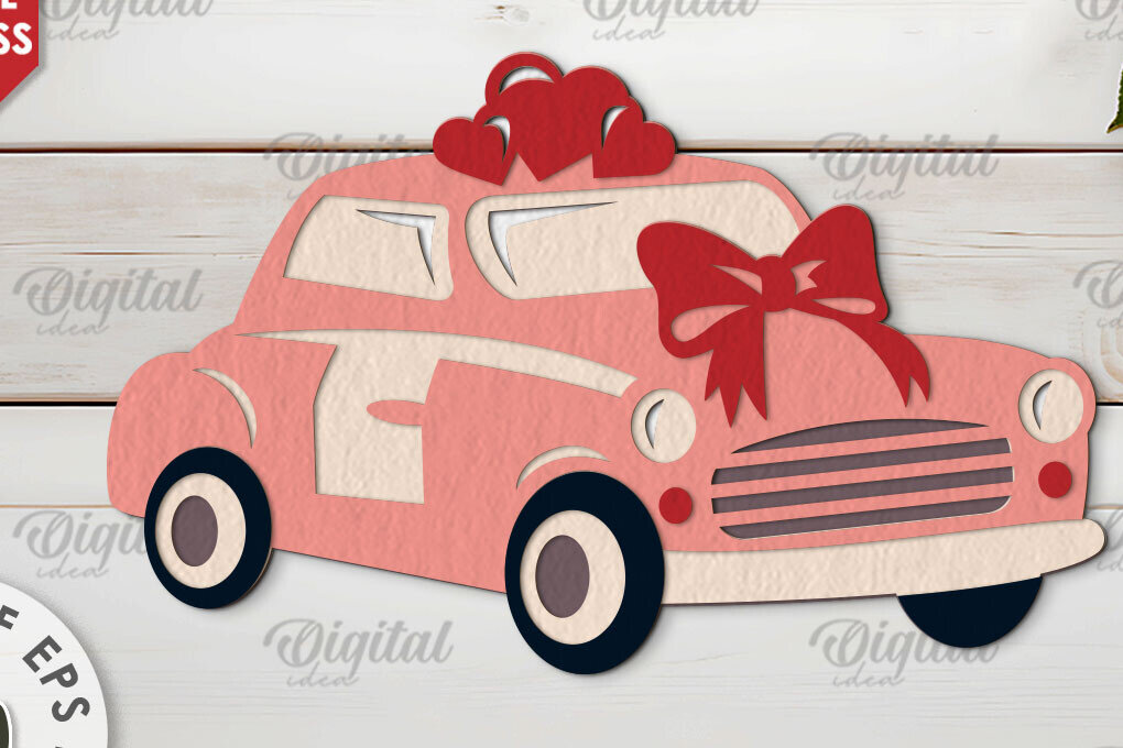 Intra απο ξύλο plywood 3mm-4mm πάχος – Κόψιμο χαρτιού με στρώσεις καρτών του Αγίου Βαλεντίνου Δίασταση  20x20 cm INTRAFABR-114198014