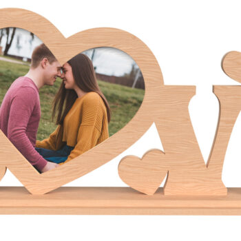 Intra απο ξύλο plywood 3mm-4mm πάχος – Πακέτο με λέιζερ Valentine's Love Δίασταση  20x20 cm INTRAFABR-110165642 - Image 2