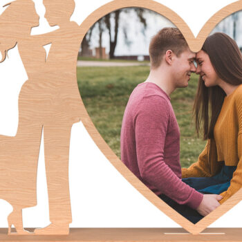 Intra απο ξύλο plywood 3mm-4mm πάχος – Πακέτο με λέιζερ Valentine's Love Δίασταση  20x20 cm INTRAFABR-110165642 - Image 5