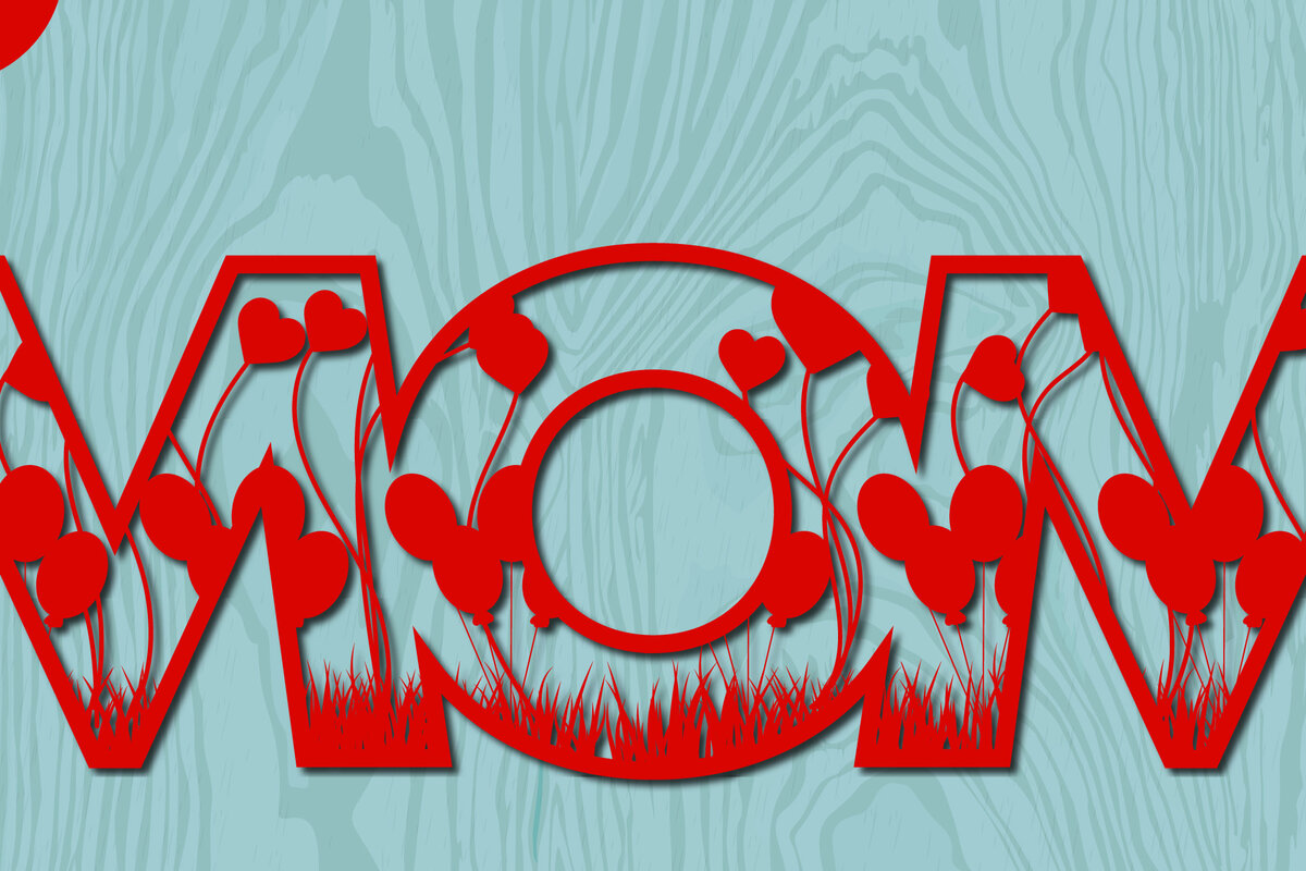 Intra απο ξύλο plywood 3mm-4mm πάχος – Valentine's Mom Δίασταση  20x20 cm INTRAFABR-22045765