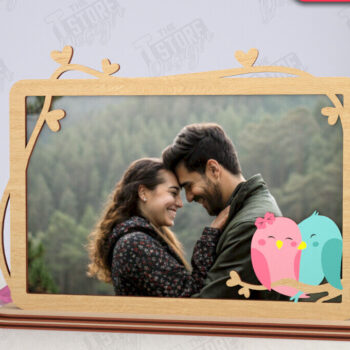 Intra απο ξύλο plywood 3mm-4mm πάχος – Πακέτο κορνίζας του Αγίου Βαλεντίνου | CNC Δίασταση  20x20 cm INTRAFABR-115368215 - Image 3