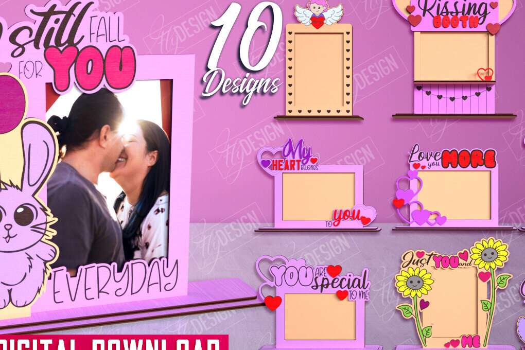 Intra απο ξύλο plywood 3mm-4mm πάχος – Πακέτο κορνίζας του Αγίου Βαλεντίνου | Δώρο Δίασταση  20x20 cm INTRAFABR-113579709