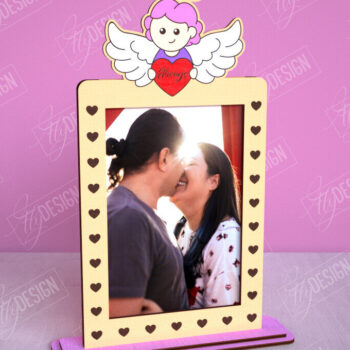 Intra απο ξύλο plywood 3mm-4mm πάχος – Πακέτο κορνίζας του Αγίου Βαλεντίνου | Δώρο Δίασταση  20x20 cm INTRAFABR-113579709 - Image 8