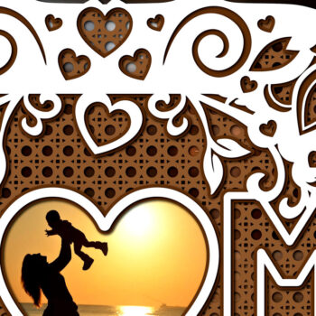 Intra απο ξύλο plywood 3mm-4mm πάχος – Πακέτο κοπής με λέιζερ για κορνίζα Αγίου Βαλεντίνου Δίασταση  20x20 cm INTRAFABR-58736435 - Image 6