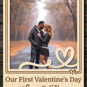 Intra απο ξύλο plywood 3mm-4mm πάχος – Κορνίζα Αγίου Βαλεντίνου Δίασταση  20x20 cm INTRAFABR-111942477 - Image 3