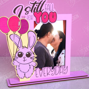 Intra απο ξύλο plywood 3mm-4mm πάχος – Κορνίζα του Αγίου Βαλεντίνου | Ρομαντικό δώρο Δίασταση  20x20 cm INTRAFABR-113578698