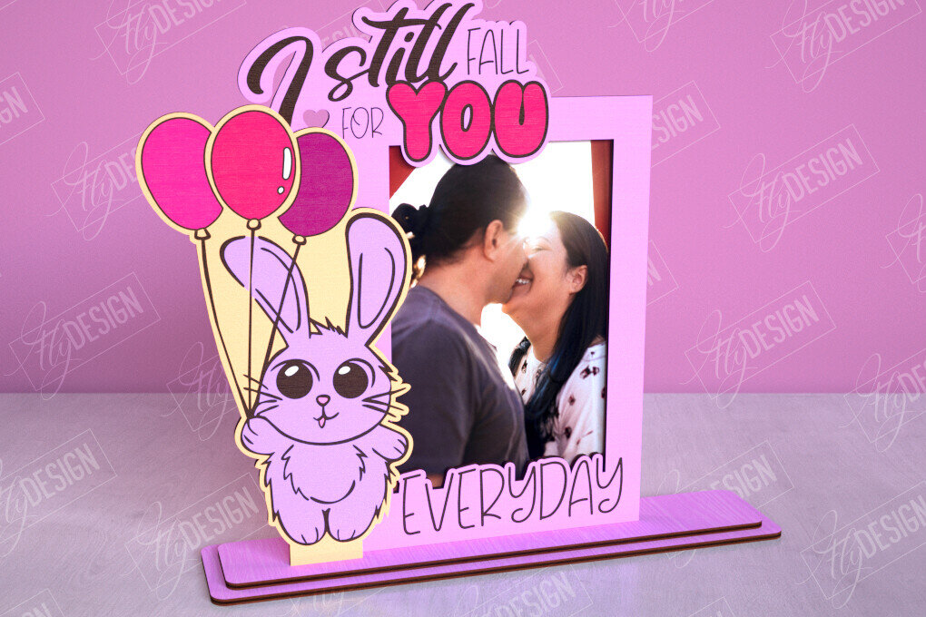 Intra απο ξύλο plywood 3mm-4mm πάχος – Κορνίζα του Αγίου Βαλεντίνου | Ρομαντικό δώρο Δίασταση  20x20 cm INTRAFABR-113578698