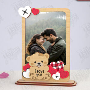 Intra απο ξύλο plywood 3mm-4mm πάχος – Κορνίζα του Αγίου Βαλεντίνου | Ρομαντικό δώρο Δίασταση  20x20 cm INTRAFABR-115367816