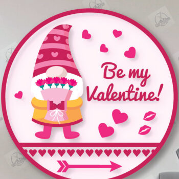 Intra απο ξύλο plywood 3mm-4mm πάχος – Πακέτο κοπής λέιζερ στρογγυλών πινακίδων του Αγίου Βαλεντίνου Δίασταση  20x20 cm INTRAFABR-113859476 - Image 5