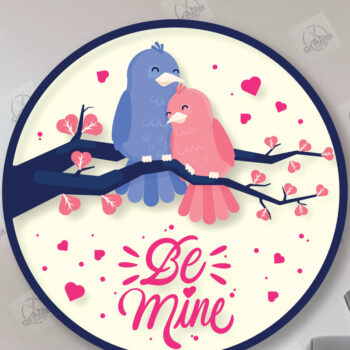 Intra απο ξύλο plywood 3mm-4mm πάχος – Πακέτο κοπής λέιζερ στρογγυλών πινακίδων του Αγίου Βαλεντίνου Δίασταση  20x20 cm INTRAFABR-113859476 - Image 7