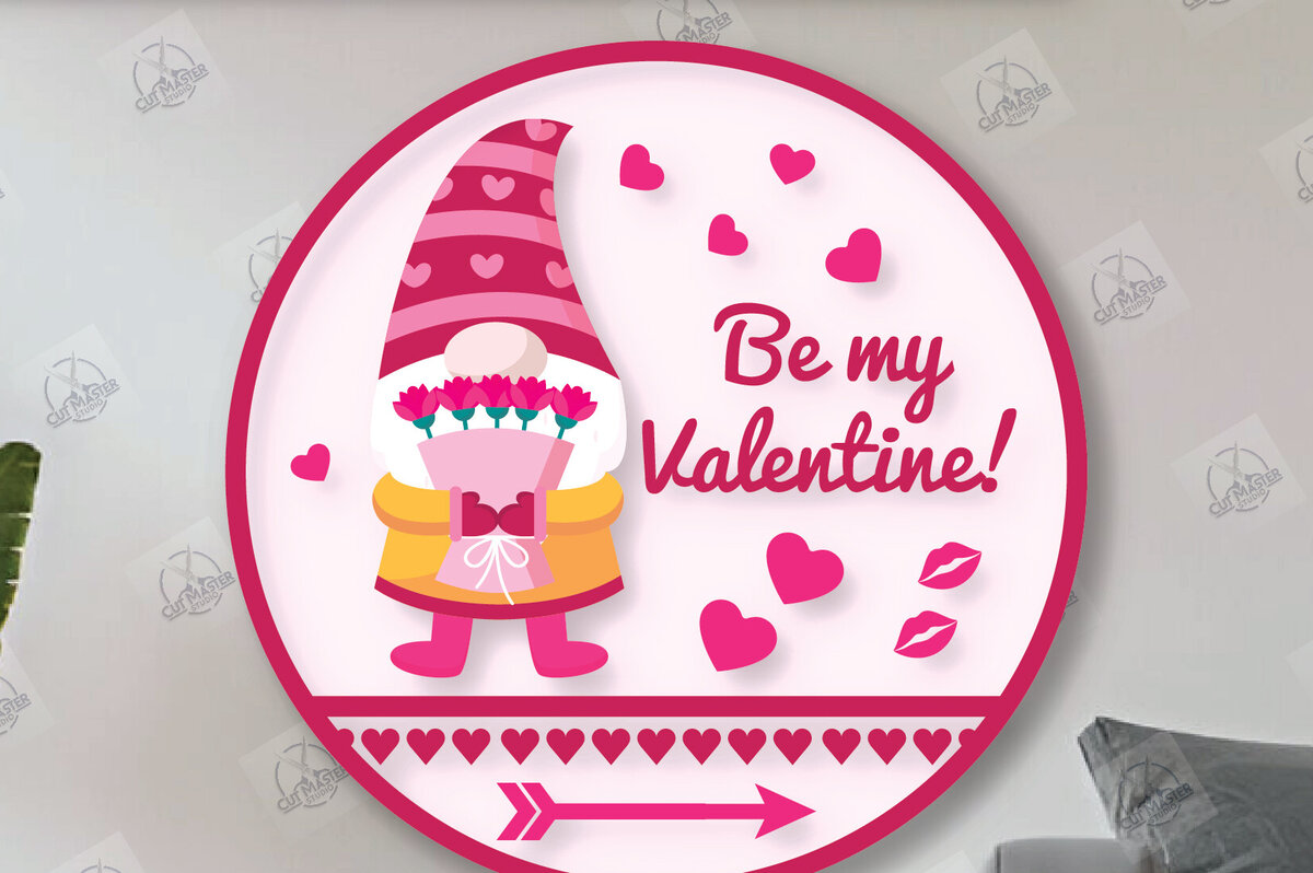 Intra απο ξύλο plywood 3mm-4mm πάχος – Στρογγυλές πινακίδες Αγίου Βαλεντίνου κοπής με λέιζερ Δίασταση  20x20 cm INTRAFABR-113859246