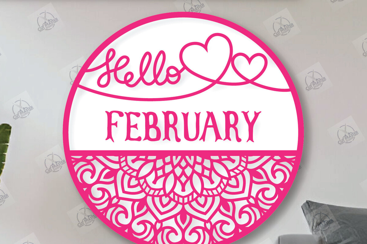 Intra απο ξύλο plywood 3mm-4mm πάχος – Στρογγυλές πινακίδες Αγίου Βαλεντίνου κοπής με λέιζερ Δίασταση  20x20 cm INTRAFABR-113859298