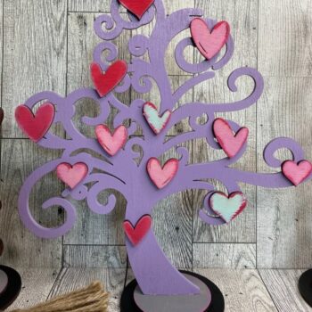 Intra απο ξύλο plywood 3mm-4mm πάχος – Πακέτο Valentines Shelf Sitter Laser Δίασταση  20x20 cm INTRAFABR-56579142 - Image 5