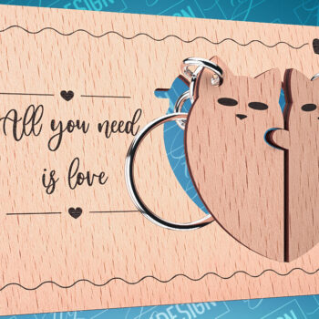 Intra απο ξύλο plywood 3mm-4mm πάχος – Ξύλινη κάρτα Αγίου Βαλεντίνου | CNC Δίασταση 20x20 cm INTRAFABR-87240499 - Image 10