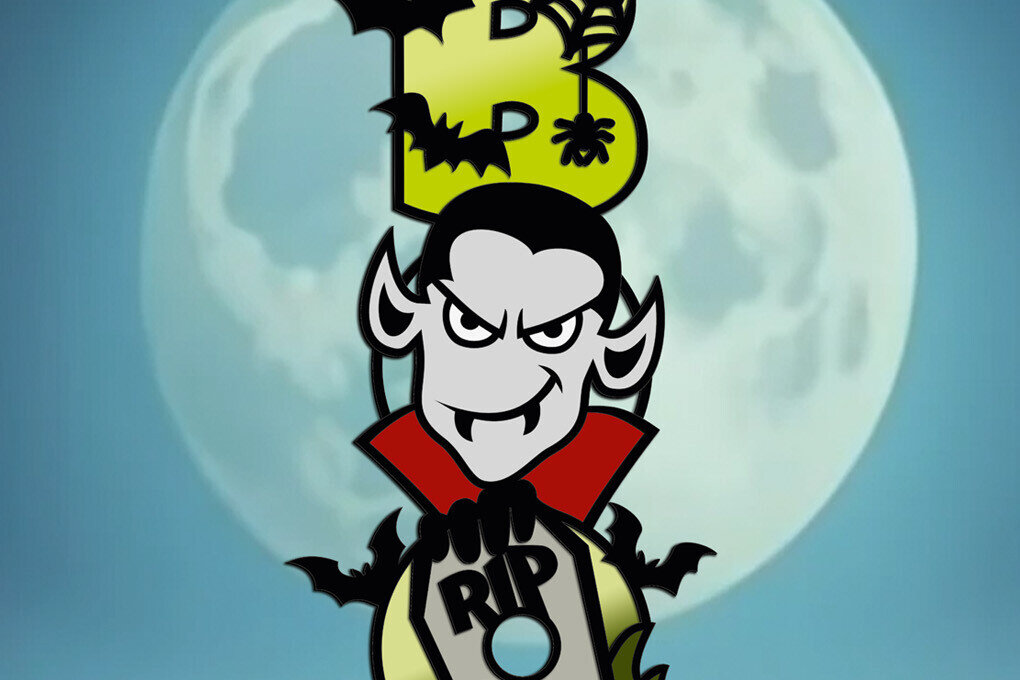 Intra απο ξύλο plywood 3mm-4mm πάχος – Βαμπίρ Dracula Boo Halloween Sign Hang Δίασταση  40x30 cm INTRAFABR-103581188