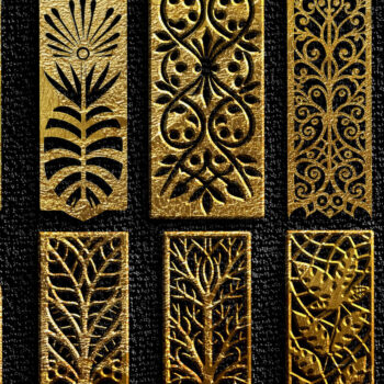 Intra απο ξύλο plywood 3mm-4mm πάχος – Διάνυσμα πρότυπα κοπής λέιζερ Δίασταση  20x20 cm INTRAFABR-119460386 - Image 1