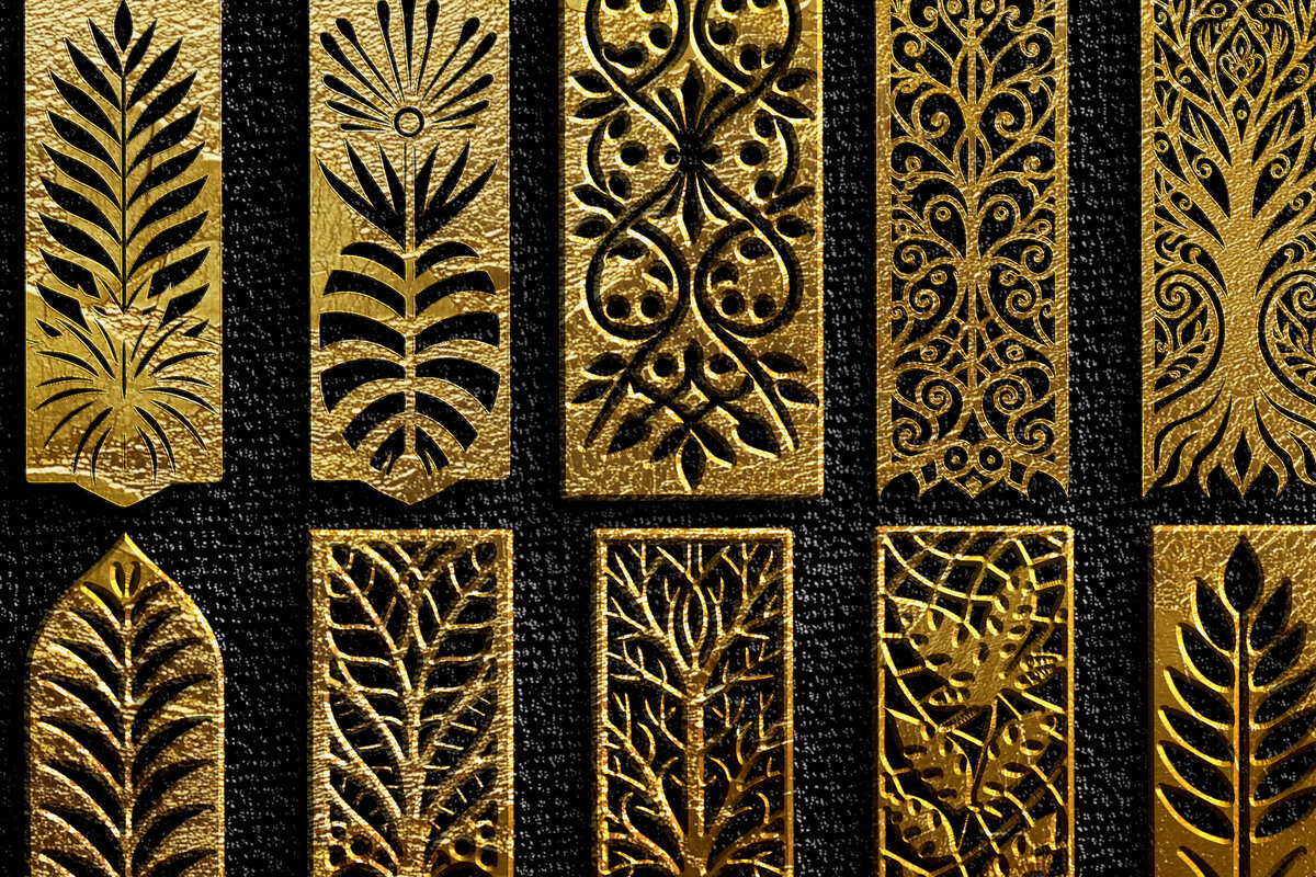 Intra απο ξύλο plywood 3mm-4mm πάχος – Διάνυσμα πρότυπα κοπής λέιζερ Δίασταση  20x20 cm INTRAFABR-119460386