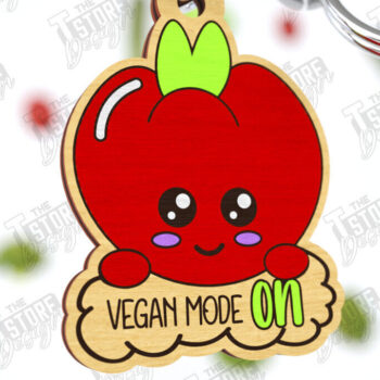 Intra απο ξύλο plywood 3mm-4mm πάχος – Vegan Κοπή Laser Μπρελόκ | Vegan μπρελόκ Δίασταση  5x5 cm INTRAFABR-122683247 - Image 1