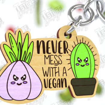 Intra απο ξύλο plywood 3mm-4mm πάχος – Vegan Κοπή Laser Μπρελόκ | Vegan μπρελόκ Δίασταση  5x5 cm INTRAFABR-122683252 - Image 1