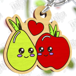 Intra απο ξύλο plywood 3mm-4mm πάχος – Vegan Κοπή Laser Μπρελόκ | Vegan μπρελόκ Δίασταση  5x5 cm INTRAFABR-122877995