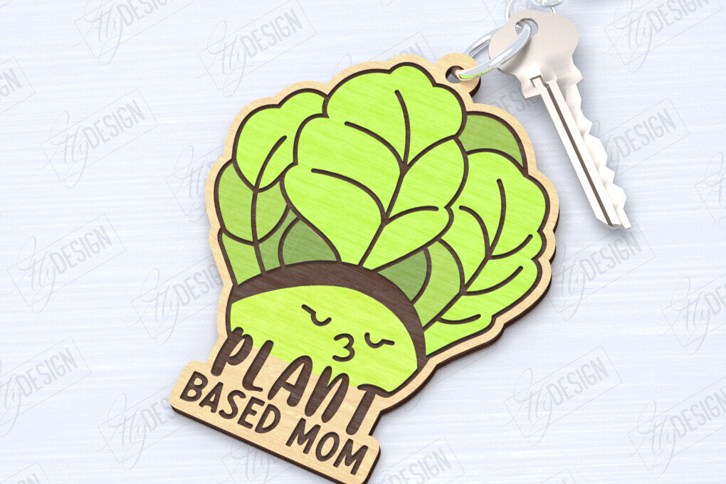 Intra απο ξύλο plywood 3mm-4mm πάχος – Vegan Κοπή Laser Μπρελόκ | Vegan μπρελόκ Δίασταση  5x5 cm INTRAFABR-120353704