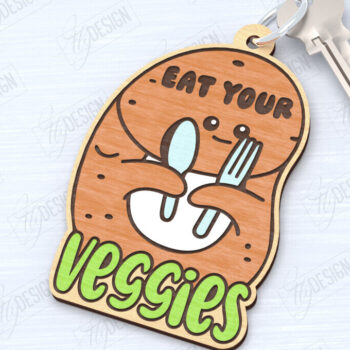 Intra απο ξύλο plywood 3mm-4mm πάχος – Vegan Κοπή Laser Μπρελόκ | Vegan μπρελόκ Δίασταση  5x5 cm INTRAFABR-120025150 - Image 1