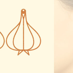 Intra απο ξύλο plywood 3mm-4mm πάχος – Σκουλαρίκια από φυτικό ξύλο με λέιζερ Δίασταση  5x5 cm INTRAFABR-97330774