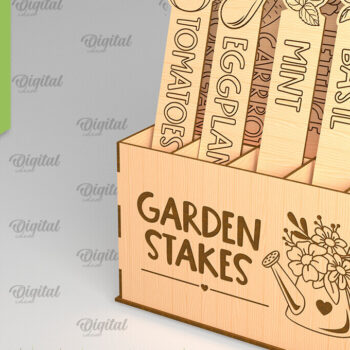 Intra απο ξύλο plywood 3mm-4mm πάχος – Λαχανικά Garden Stakes Δίασταση  20x20 cm INTRAFABR-93771360 - Image 1