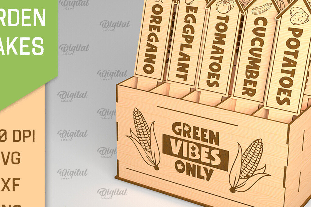 Intra απο ξύλο plywood 3mm-4mm πάχος – Λαχανικά Garden Stakes Δίασταση  20x20 cm INTRAFABR-93772486