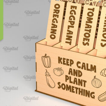 Intra απο ξύλο plywood 3mm-4mm πάχος – Λαχανικά Garden Stakes Δίασταση  20x20 cm INTRAFABR-93773109 - Image 1