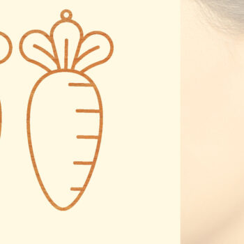 Intra απο ξύλο plywood 3mm-4mm πάχος – Vegetables Ξύλινα Σκουλαρίκια Δίασταση  5x5 cm INTRAFABR-97330624 - Image 1