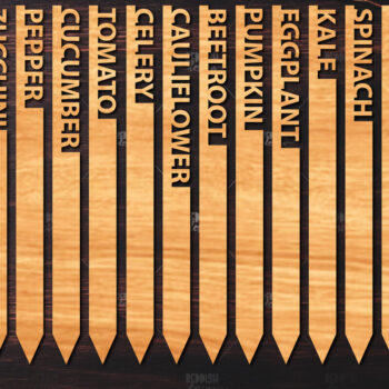 Intra απο ξύλο plywood 3mm-4mm πάχος – Λαχανικά Ξύλινοι Πασσάλοι Κήπου Δίασταση  20x20 cm INTRAFABR-125320259 - Image 1