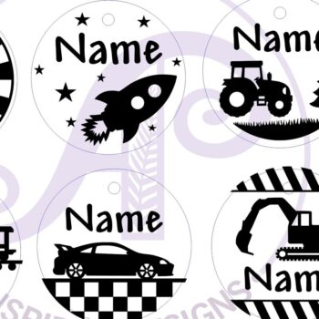 Intra απο ξύλο plywood 3mm-4mm πάχος – Σετ οχήματος 1 Μπρελόκ DIGITAL X6 Δίασταση  5x5 cm INTRAFABR-78607383 - Image 2