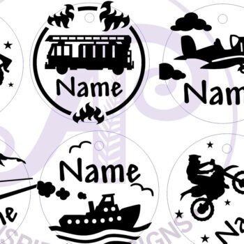 Intra απο ξύλο plywood 3mm-4mm πάχος – Σετ Οχήματος Β Μπρελόκ DIGITAL X6 Δίασταση  5x5 cm INTRAFABR-78615787 - Image 2