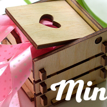 Intra απο ξύλο plywood 3mm-4mm πάχος – Πολύ Minibox με Καπάκι | Κουτί Δίασταση  20x20 cm INTRAFABR-71137770 - Image 1