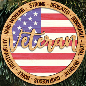 Intra απο ξύλο plywood 3mm-4mm πάχος – Στολίδι βετεράνων γούρι αυτοκινήτου Δίασταση  20x20 cm INTRAFABR-123189656